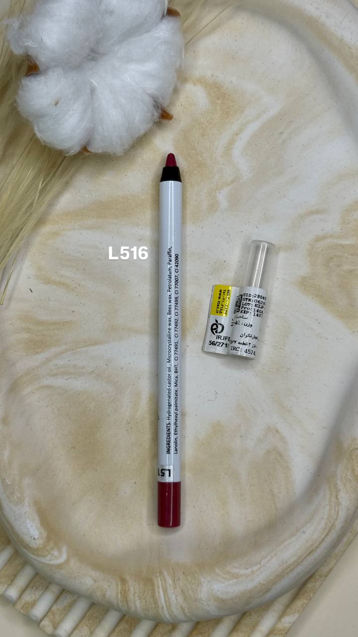 خط لب مدادی ضد آب روبی سیما-L516