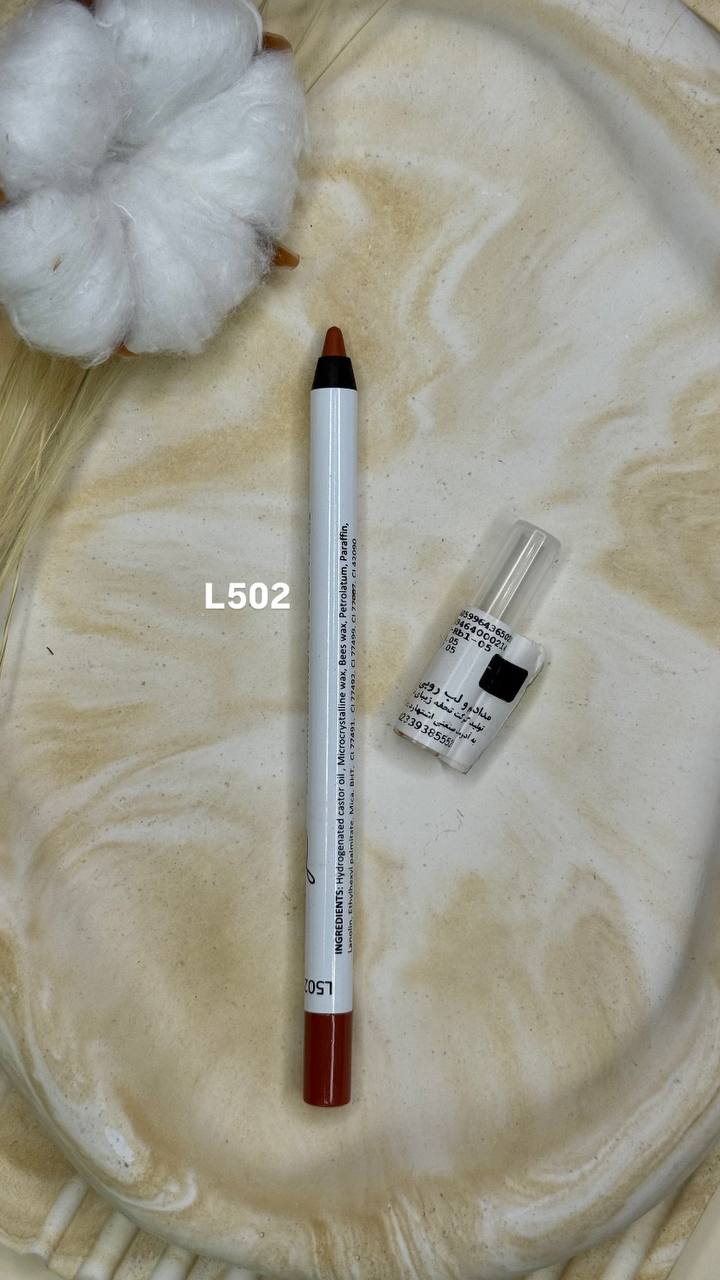 خط لب مدادی ضد آب روبی سیما-L502